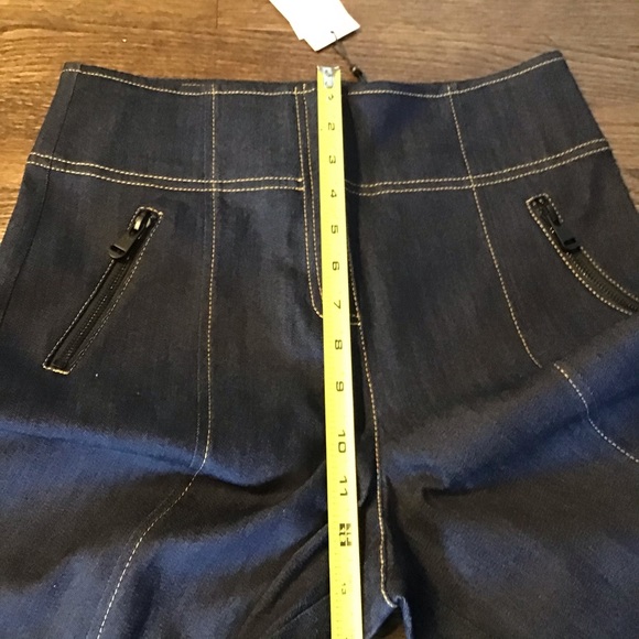 Cinq A Sept Dark Blue Denim Cullots/jeans size 4/6 - Picture 4 of 15